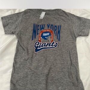 Rabbit Skins Gray New York Giants Kids T-Shirt